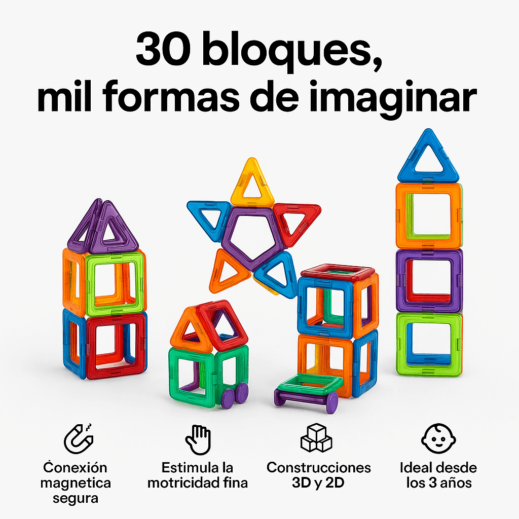 🧲 Imanix Kids – El juguete que entretiene y educa de verdad