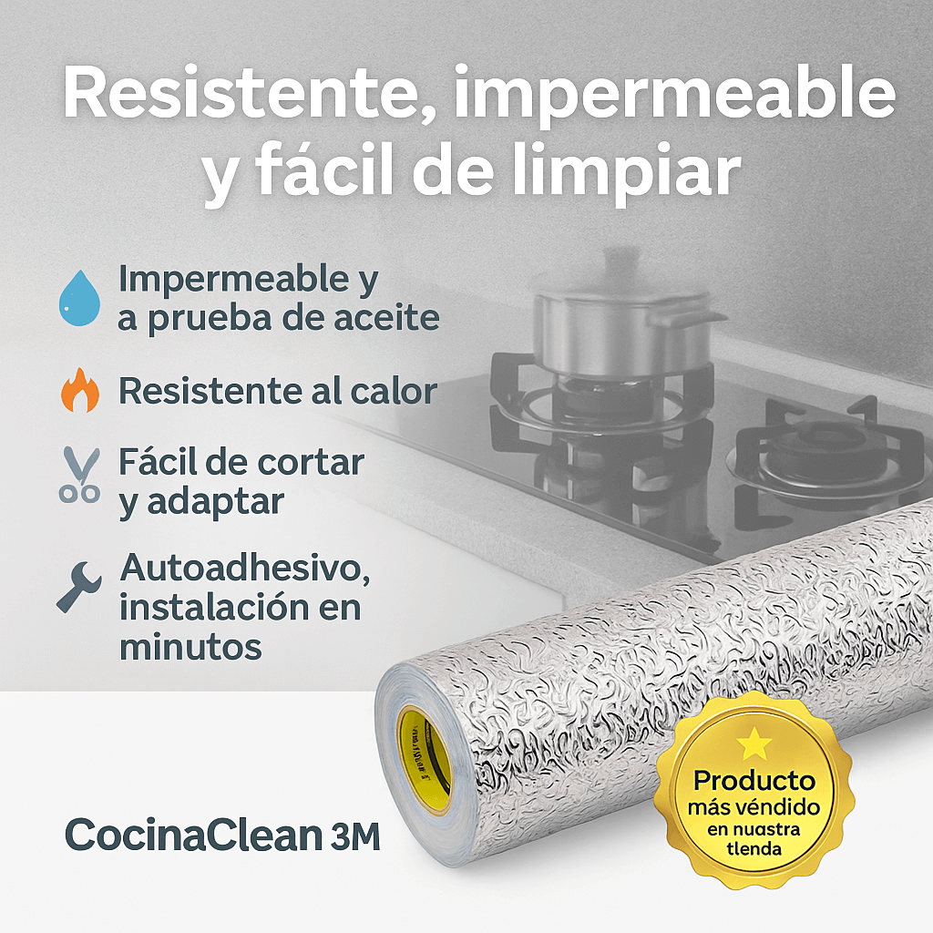 CocinaClean 3M  Oferta 4x1