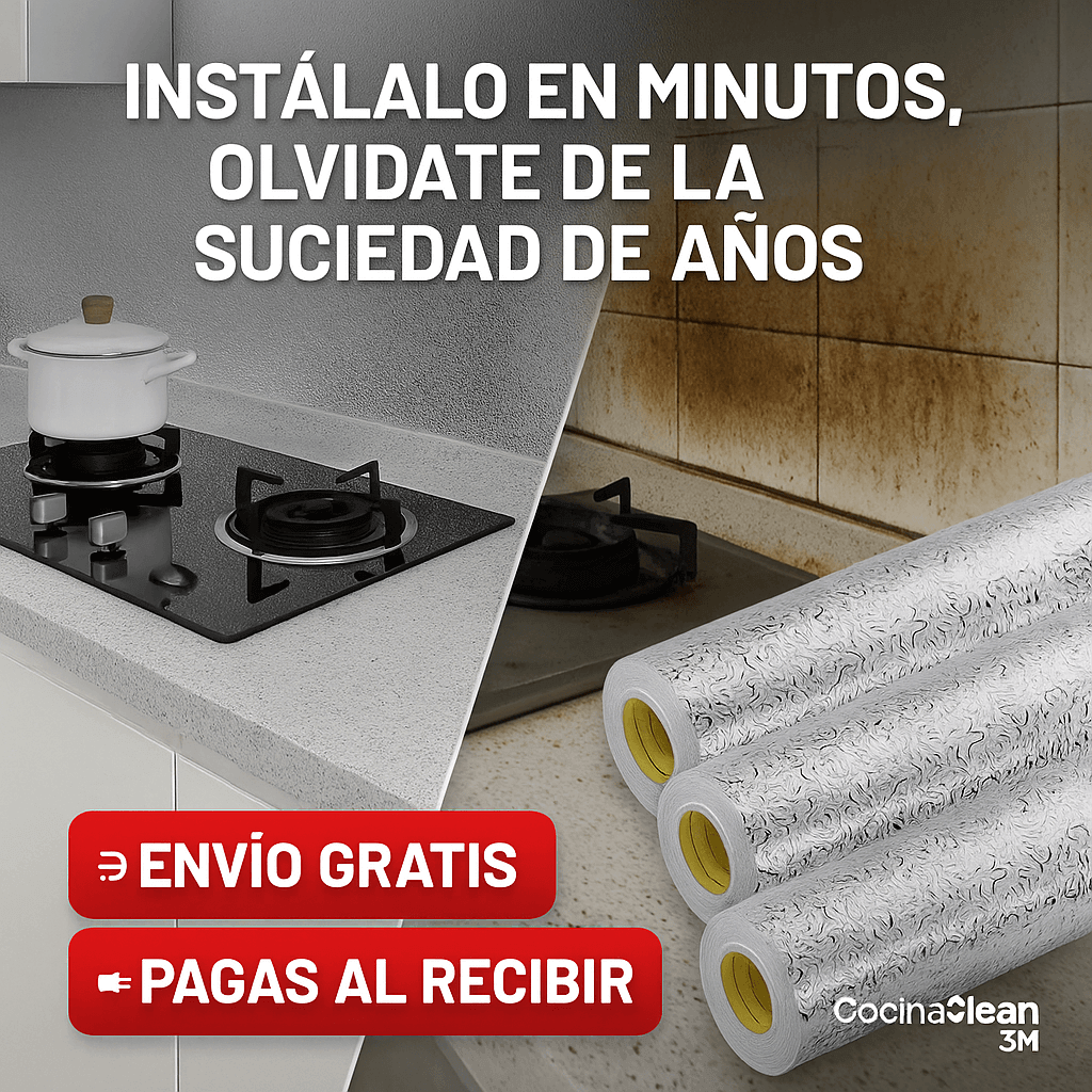 CocinaClean 3M  Oferta 4x1